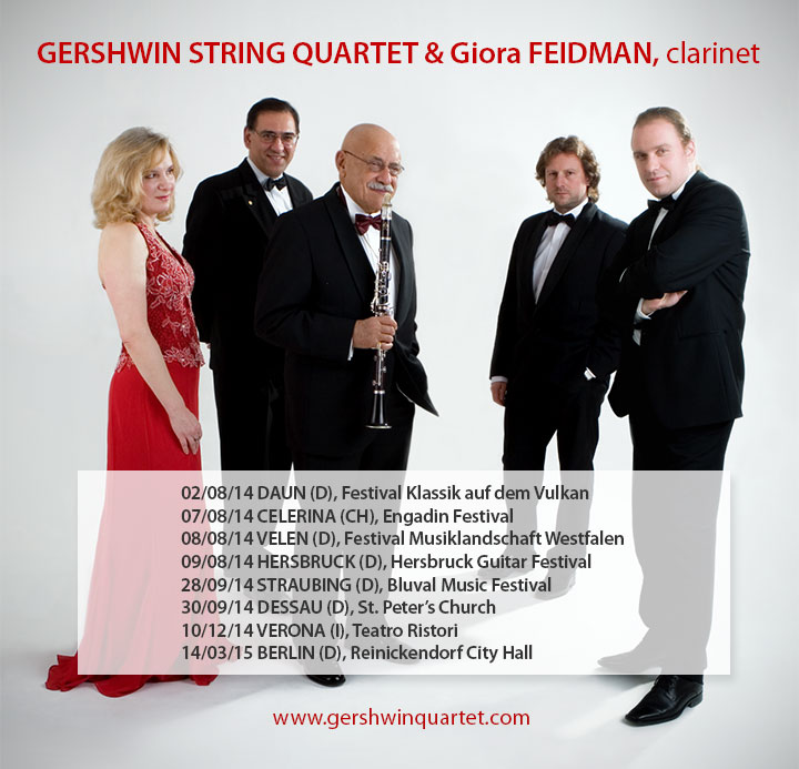 Giora FEIDMAN & Gershwin Quartet